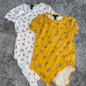 Forever 21 Bodysuits (2 Pieces)